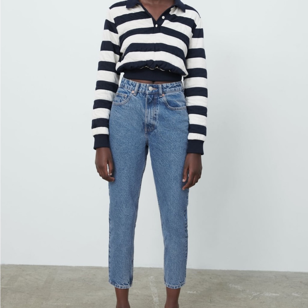 Zara mom jeans